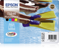 Epson Flippers PicturePack T5846 single pack / cyaan, geel, magenta, zwart