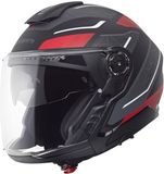 Schuberth J2 Sigma Antraciet Rood Jethelm