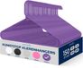 SereneLife Kleerhanger - 150 Stuks Plastic Hangers - Antislip Ruimtebesparende Kledinghangers - Duurzaam en Sterk voor Hemden, Truien, Hoodies, Kinderkleding en Jurken - Lichtgewicht - Paars