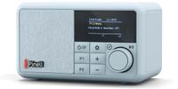 Pinell COMPACT Blue - Bluetooth - DAB+/FM - Bass speaker