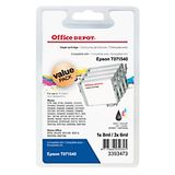 Office Depot Compatibel Epson T0715 Inktcartridge C13T07154010 Zwart & 3 Kleuren 4 Stuks