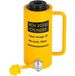 Latios Hydraulische cilinderkrik - Holle plunjer - 20 ton Capaciteit - 100 mm Slag - Enkelwerkend - Draagbaar 9 kg - Geel