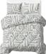Sleeptime Lazy Couette lavable 240 x 200 cm - Inclusief 2 taies d'oreiller - Lavable à 40 degrés - Couette toutes saisons - Eran