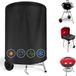 VHV - Housse de barbecue - Housse de barbecue imperméable - Tissu Oxford 210D, imperméable, résistant aux UV, résistant au vent - pour jardin, terrasse et cuisine extérieure