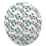 Bonamaison, Ergonomische muismat met polssteun, digitaal bedrukte muismat tegen schede problemen, antislip onderkant, voor kantoor en thuis, afmetingen: 20 x 23 cm