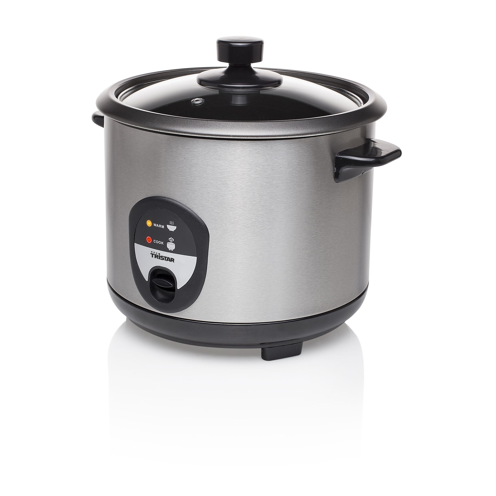Tristar RK-6127 Rijstkoker - 1.5 Liter - Zwart/RVS