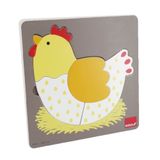 Jumbo Games Goula 3 niveaus kip (kinderpuzzel)