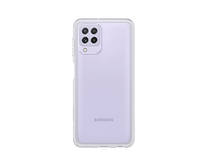 Samsung Galaxy A22 4G Soft Clear Cover - Transparent