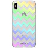ERT GROUP mobiel telefoonhoesje voor Apple Iphone X/XS origineel en officieel erkend Babaco patroon Zygzak 001 optimaal aangepast aan de vorm van de mobiele telefoon, gedeeltelijk bedrukt
