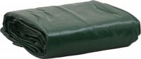 vidaXL - Zeil - Groen - 1 x 2,5 m - Canvas met PVC-coating