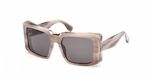 Max Mara MM0124 SPARK6 Beige/Smoke Dames Zonnebril
