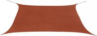 vidaXL Zonnescherm rechthoekig 2x4 m oxford stof terracottakleur