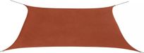vidaXL Zonnescherm rechthoekig 2x4 m oxford stof terracottakleur