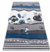 F.H. KABIS Tapis enfant Ferme 200x290 cm