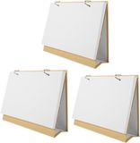 OEM Set van 3 lege bureaukalenders, te gebruiken als adventskalender, klapkalender, decoratieve bureaukalender, lege bureaukalender en staande kalender.
