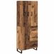 vidaXL Highboard Vieux Bois 69,5 x 34 x 180 cm