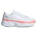 adidas Kiellor Baskets pour femme, blanc et rose