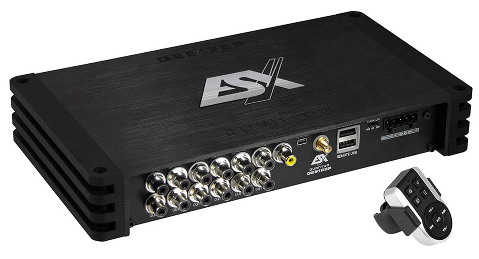 ESX Quantum QE812SP - 12-Kanaals High End DSP - Hi-RES Player
