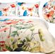 Darymex Satynlove Premium Housse de couette 180x200 cm Coton satiné Fleurs et papillons pastel