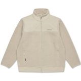 Kapten & Son Sweatshirt 'Teddy Fleece' sable / anthracite