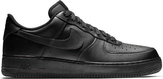 Nike Air Force 1 '07 Heren Sneakers - Black/Black - Maat 43