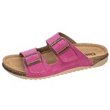 Fischer Markenschuh Sarah platte slippers voor dames, roze, 42 EU