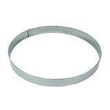 GOBEL 865092 taartring met schuim roestvrij staal