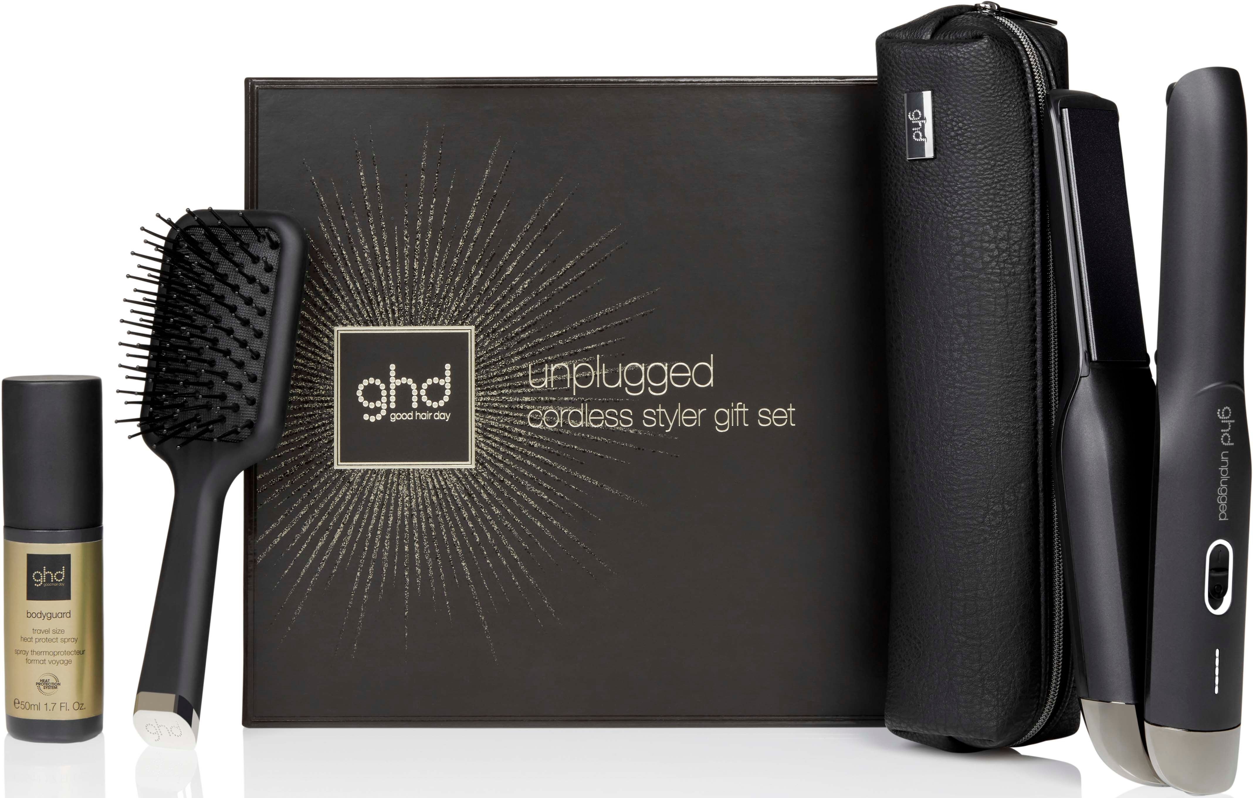 GHD Unplugged Styler Gift Set