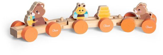 Chicco My Wooden Friends Houten Treinset