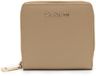 Lazarotti Bologna Leather Zip Wallet With 6 Card Slots Sand beige