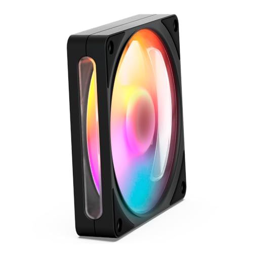 NZXT F120 RGB - 120mm PWM RGB PC-fan, 8 LEDs - Zwart