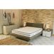 Matelas à mémoire de forme 60 kg/m³ + alèse 90x190 x 23 cm très ferme + oreiller visco