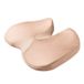 Coussin de siège de voiture ergonomique en maille avec mousse à mémoire de forme - Beige