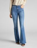 LEE Breese Jaded Dames Flared Jeans W29 L29