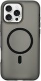 Coverzs smooth siliconen MagSafe case geschikt voor iPhone 13 Pro (zwart)