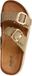 Super Mode He Valentine Joalice Platte Sandalen Dames Groen Synthetisch Gesp 39