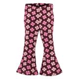 Z8 mini flared broek Rana donkerrood/roze