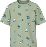 NAME IT T-Shirt Swamp Kurze Ärmel Baumwolle Regular Fit Größe 122/128
