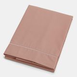 Bianca Plain Dyed Percal Rose Tan