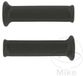 Domino Caoutchouc de Poignée Noir Diamètre 22 mm Longueur 120 mm Fermé