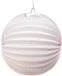 Fiestas Guirca Lampionnen 20 Cm Papier Wit