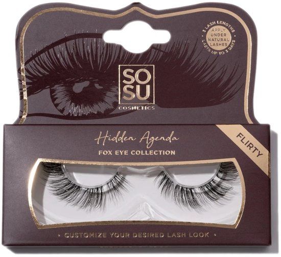 SOSU Cosmetics Sosu | Fox Eyelash Flirty - Cluster Lashes - 1 paar