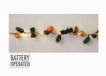 Koopman International B.V. Koopman International Guirlande met pompoenen met 10 ledlampjes en kunstdecoratie, lengte 120 cm