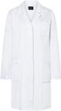 Karlowsky Ladies Workcoat with concealed button placket KY163 - White - 46