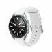By Qubix Qubix - Classic Leren Bandje Wit 22mm voor Garmin Vivoactive 4 / 4L