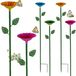 Elzusha - Set van 4 stations d'eau pour abeilles et papillons jardin terrasse
