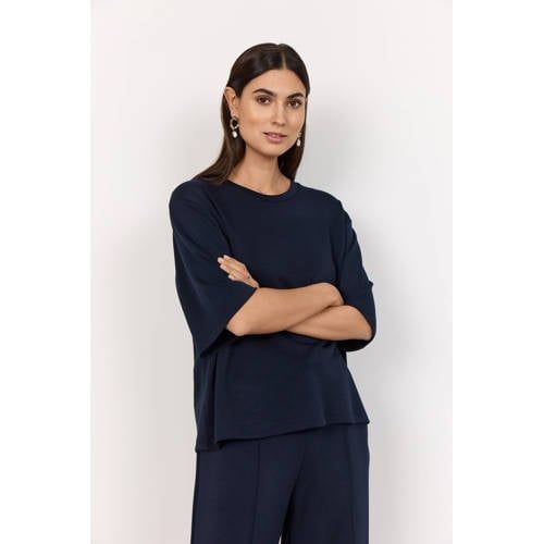 Soyaconcept T-shirt marineblauw