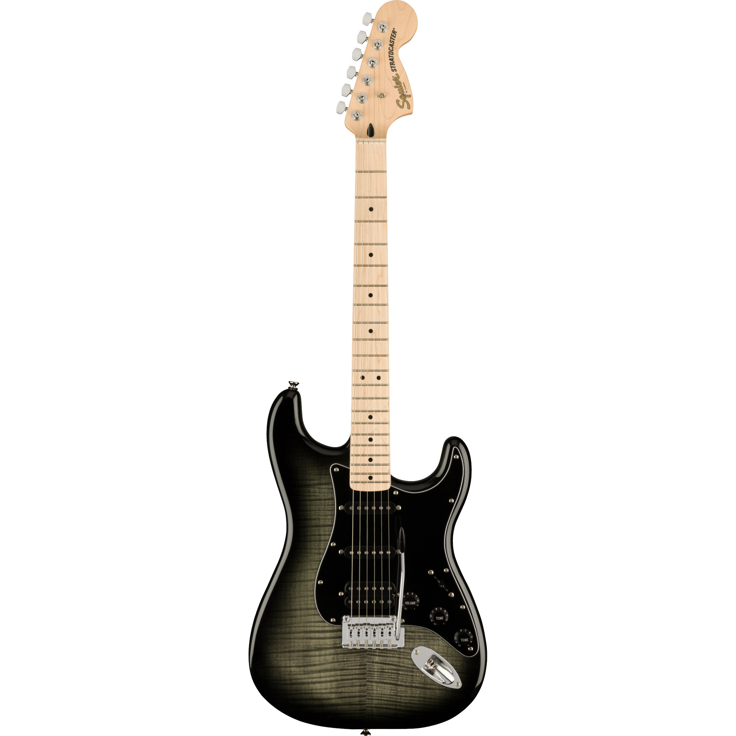 Squier Affinity Series Stratocaster FMT HSS MN Black Burst