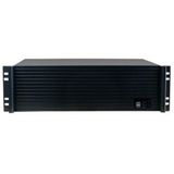 Techly I-CASE IPC-338 computerbehuizing Rek Zwart 350 W