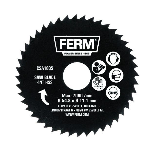 Ferm CSA1035 Precisie-zaagblad 44HSS